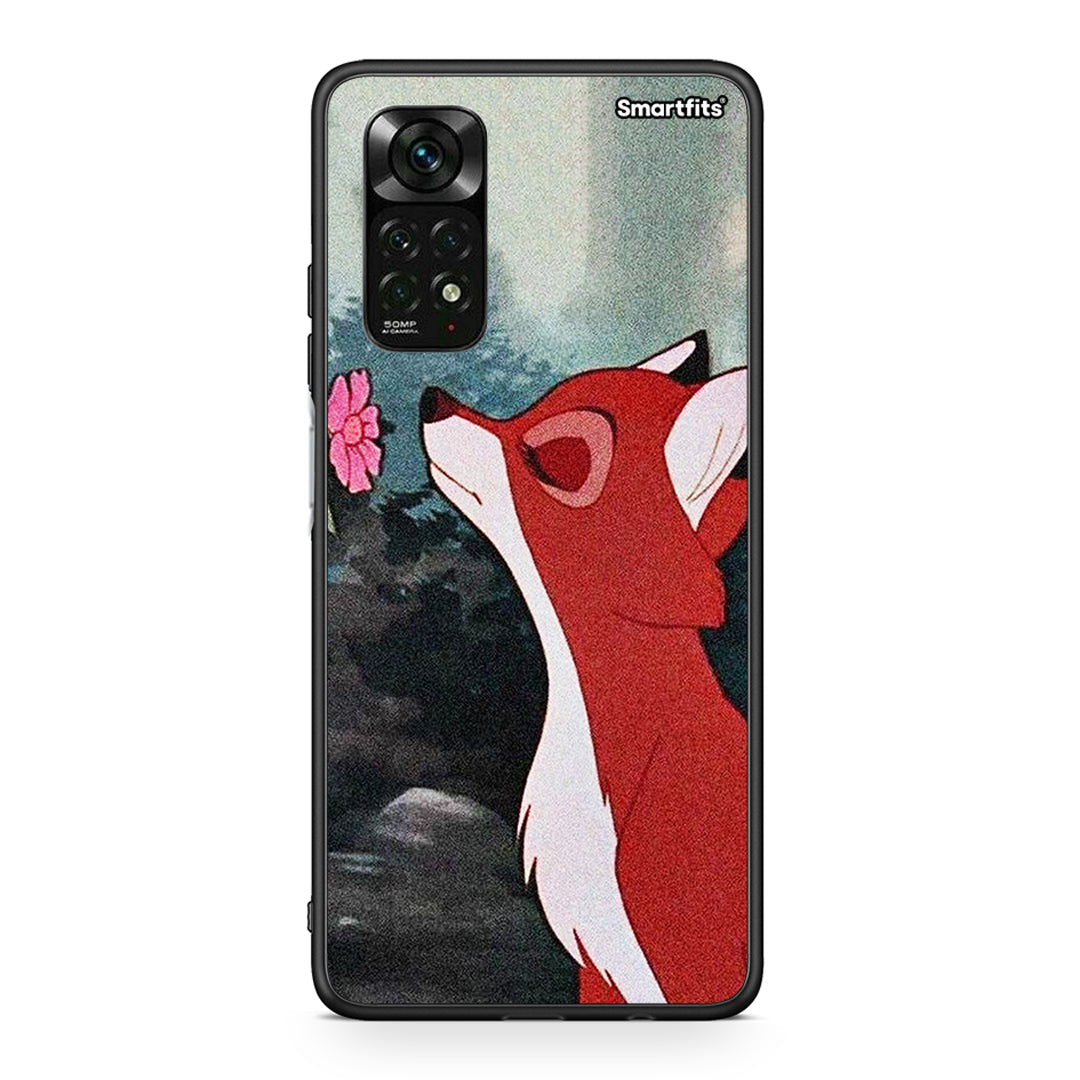 Xiaomi Redmi Note 11 Pro 5G Tod And Vixey Love 2 θήκη από τη Smartfits με σχέδιο στο πίσω μέρος και μαύρο περίβλημα | Smartphone case with colorful back and black bezels by Smartfits