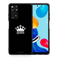 Thumbnail for Θήκη Xiaomi Redmi Note 12 Pro 4G Valentine Queen από τη Smartfits με σχέδιο στο πίσω μέρος και μαύρο περίβλημα | Xiaomi Redmi Note 12 Pro 4G Valentine Queen case with colorful back and black bezels