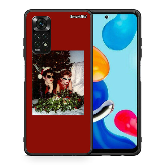 Θήκη Xiaomi Redmi Note 12 Pro 4G Waiting For Xmas από τη Smartfits με σχέδιο στο πίσω μέρος και μαύρο περίβλημα | Xiaomi Redmi Note 12 Pro 4G Waiting For Xmas case with colorful back and black bezels