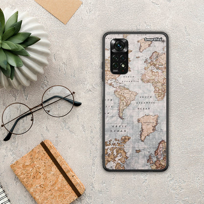 World Map - Xiaomi Redmi Note 11 Pro 4G / 5G θήκη