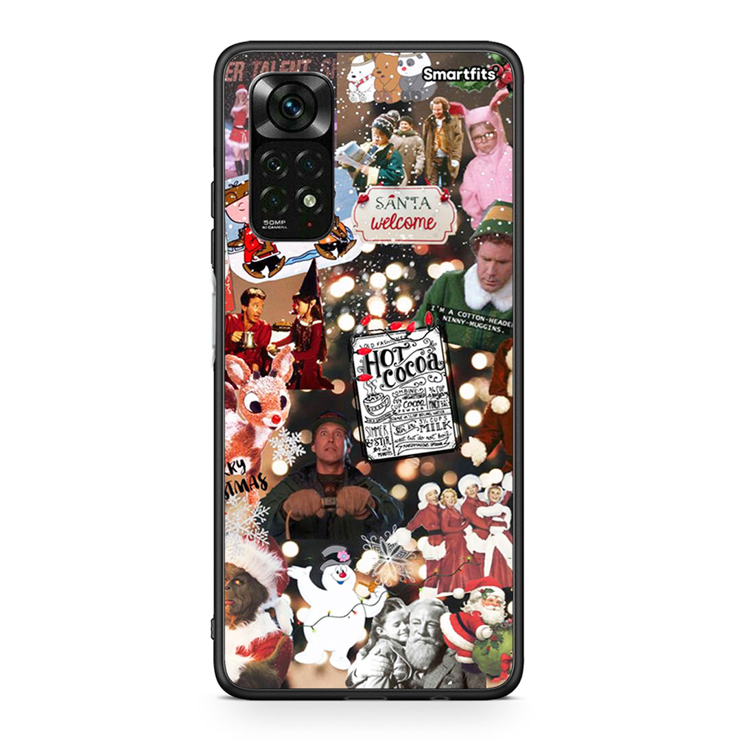Xiaomi Redmi Note 12 Pro 4G Xmas Movies θήκη από τη Smartfits με σχέδιο στο πίσω μέρος και μαύρο περίβλημα | Smartphone case with colorful back and black bezels by Smartfits