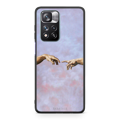 Xiaomi Redmi Note 11 Pro/11 Pro+ Adam Hand θήκη από τη Smartfits με σχέδιο στο πίσω μέρος και μαύρο περίβλημα | Smartphone case with colorful back and black bezels by Smartfits