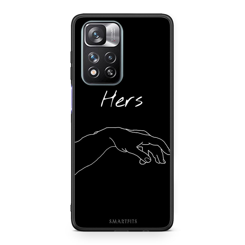 Xiaomi Redmi Note 11 Pro / 11 Pro+ Aeshetic Love 1 Θήκη Αγίου Βαλεντίνου από τη Smartfits με σχέδιο στο πίσω μέρος και μαύρο περίβλημα | Smartphone case with colorful back and black bezels by Smartfits