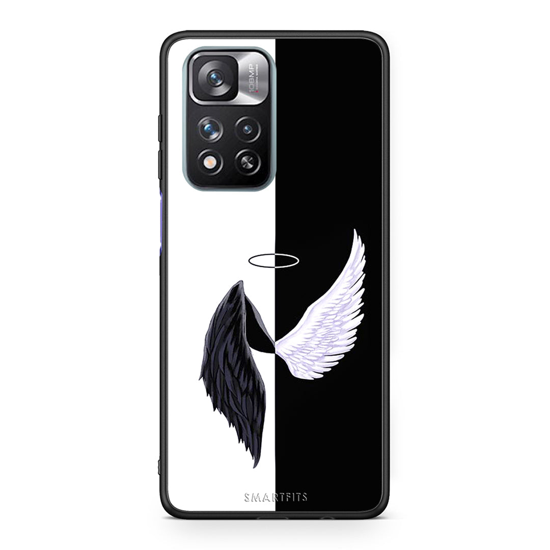 Xiaomi Redmi Note 11 Pro/11 Pro+ Angels Demons θήκη από τη Smartfits με σχέδιο στο πίσω μέρος και μαύρο περίβλημα | Smartphone case with colorful back and black bezels by Smartfits