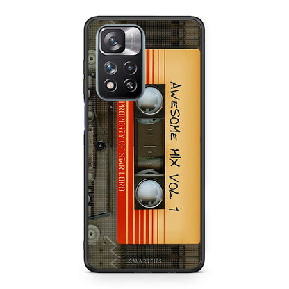 Xiaomi Redmi Note 11 Pro/11 Pro+ Awesome Mix θήκη από τη Smartfits με σχέδιο στο πίσω μέρος και μαύρο περίβλημα | Smartphone case with colorful back and black bezels by Smartfits