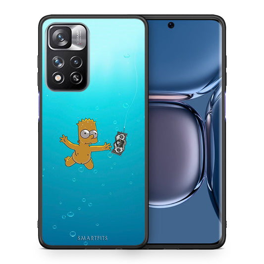 Θήκη Xiaomi Redmi Note 11 Pro/11 Pro+ Chasing Money από τη Smartfits με σχέδιο στο πίσω μέρος και μαύρο περίβλημα | Xiaomi Redmi Note 11 Pro/11 Pro+ Chasing Money case with colorful back and black bezels