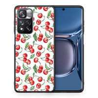 Thumbnail for Θήκη Xiaomi Redmi Note 11 Pro/11 Pro+ Cherry Summer από τη Smartfits με σχέδιο στο πίσω μέρος και μαύρο περίβλημα | Xiaomi Redmi Note 11 Pro/11 Pro+ Cherry Summer case with colorful back and black bezels