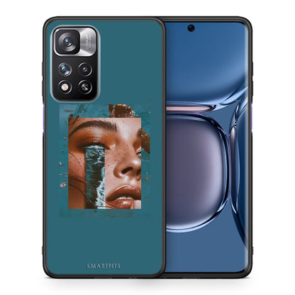 Θήκη Xiaomi Redmi Note 11 Pro/11 Pro+ Cry An Ocean από τη Smartfits με σχέδιο στο πίσω μέρος και μαύρο περίβλημα | Xiaomi Redmi Note 11 Pro/11 Pro+ Cry An Ocean case with colorful back and black bezels