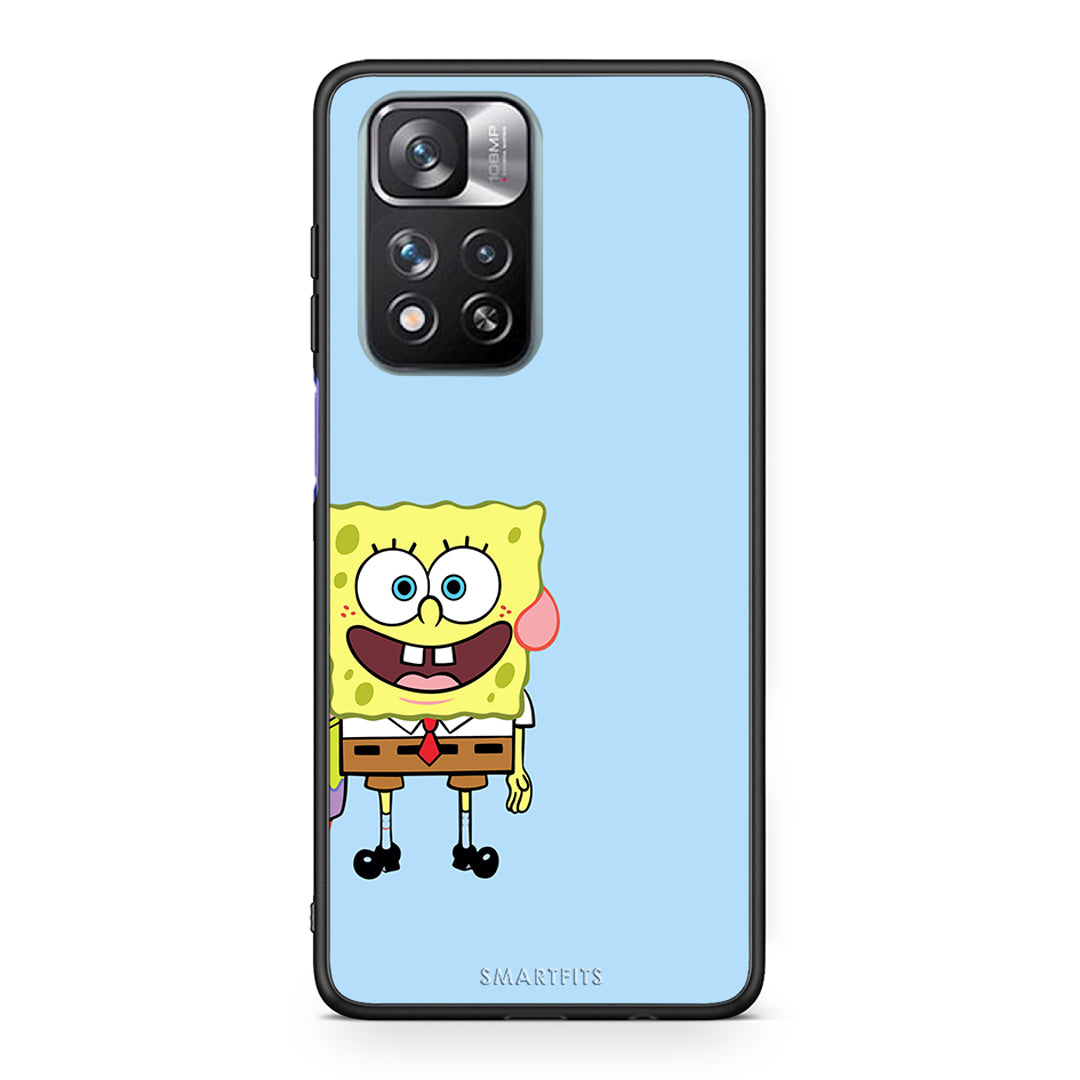 Xiaomi Redmi Note 11 Pro/11 Pro+ Friends Bob θήκη από τη Smartfits με σχέδιο στο πίσω μέρος και μαύρο περίβλημα | Smartphone case with colorful back and black bezels by Smartfits