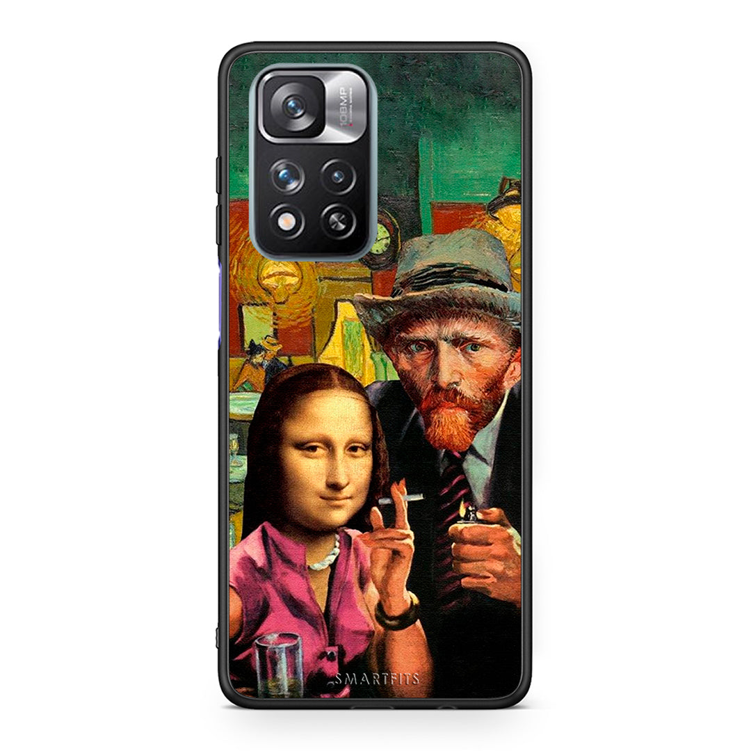 Xiaomi Redmi Note 11 Pro/11 Pro+ Funny Art θήκη από τη Smartfits με σχέδιο στο πίσω μέρος και μαύρο περίβλημα | Smartphone case with colorful back and black bezels by Smartfits
