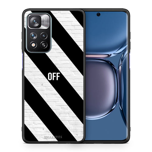 Θήκη Xiaomi Redmi Note 11 Pro/11 Pro+ Get Off από τη Smartfits με σχέδιο στο πίσω μέρος και μαύρο περίβλημα | Xiaomi Redmi Note 11 Pro/11 Pro+ Get Off case with colorful back and black bezels