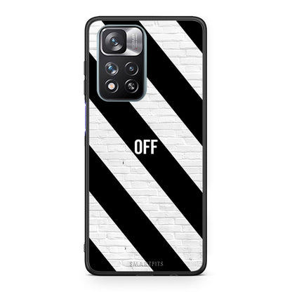 Xiaomi Redmi Note 11 Pro/11 Pro+ Get Off θήκη από τη Smartfits με σχέδιο στο πίσω μέρος και μαύρο περίβλημα | Smartphone case with colorful back and black bezels by Smartfits