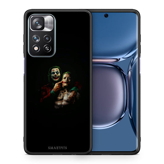 Θήκη Xiaomi Redmi Note 11 Pro/11 Pro+ Clown Hero από τη Smartfits με σχέδιο στο πίσω μέρος και μαύρο περίβλημα | Xiaomi Redmi Note 11 Pro/11 Pro+ Clown Hero case with colorful back and black bezels
