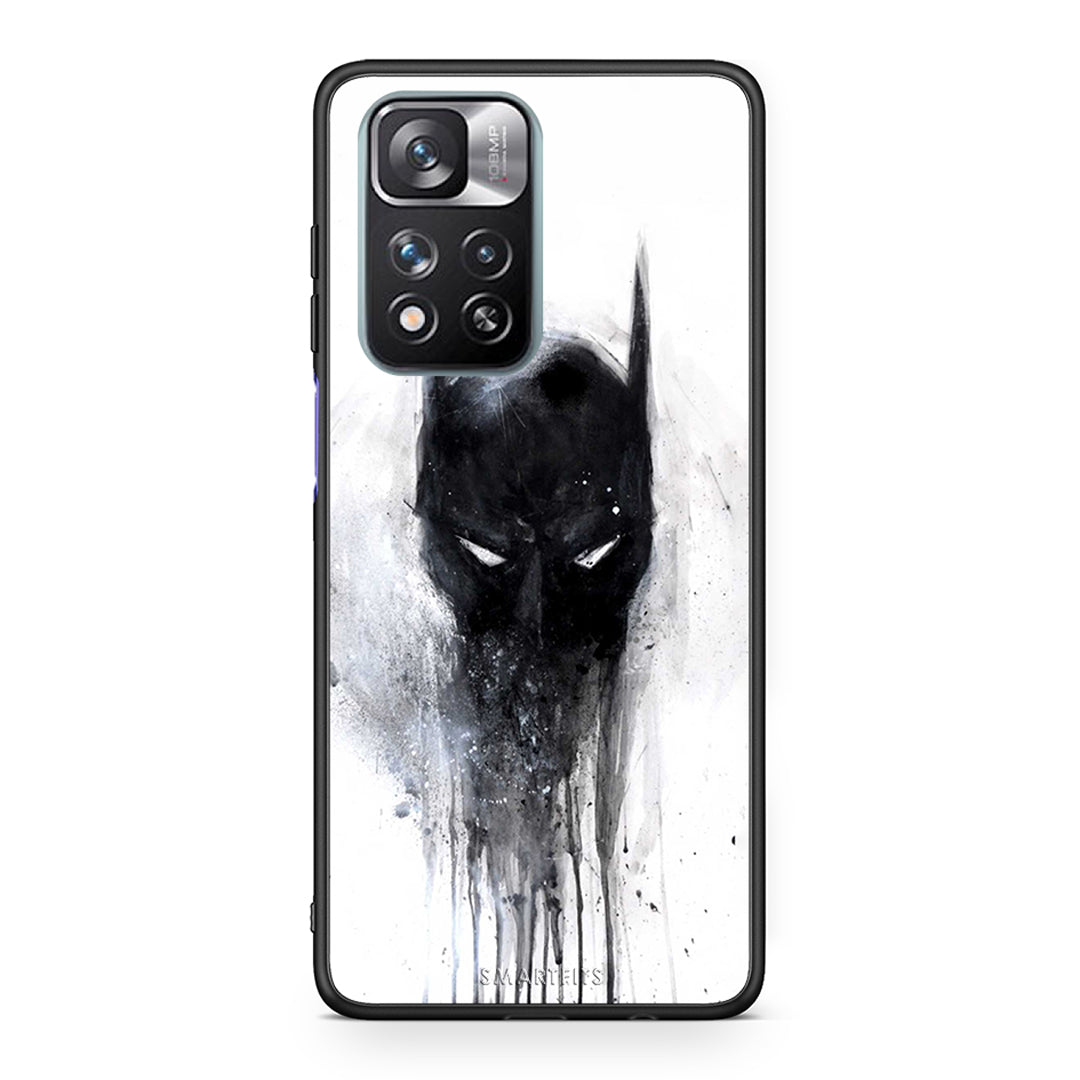 4 - Xiaomi Redmi Note 11 Pro/11 Pro+ Paint Bat Hero case, cover, bumper