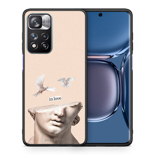Θήκη Xiaomi Redmi Note 11 Pro/11 Pro+ In Love από τη Smartfits με σχέδιο στο πίσω μέρος και μαύρο περίβλημα | Xiaomi Redmi Note 11 Pro/11 Pro+ In Love case with colorful back and black bezels