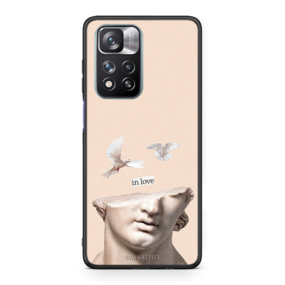 Xiaomi Redmi Note 11 Pro/11 Pro+ In Love θήκη από τη Smartfits με σχέδιο στο πίσω μέρος και μαύρο περίβλημα | Smartphone case with colorful back and black bezels by Smartfits