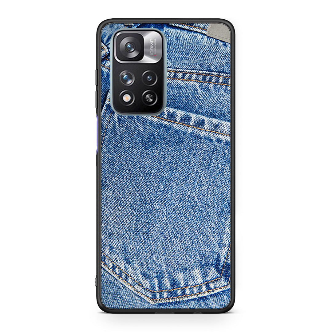 Xiaomi Redmi Note 11 Pro/11 Pro+ Jeans Pocket θήκη από τη Smartfits με σχέδιο στο πίσω μέρος και μαύρο περίβλημα | Smartphone case with colorful back and black bezels by Smartfits
