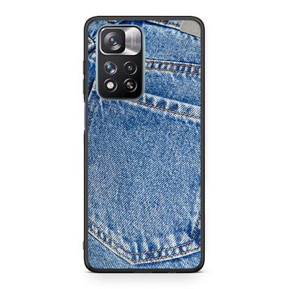 Xiaomi Redmi Note 11 Pro/11 Pro+ Jeans Pocket θήκη από τη Smartfits με σχέδιο στο πίσω μέρος και μαύρο περίβλημα | Smartphone case with colorful back and black bezels by Smartfits
