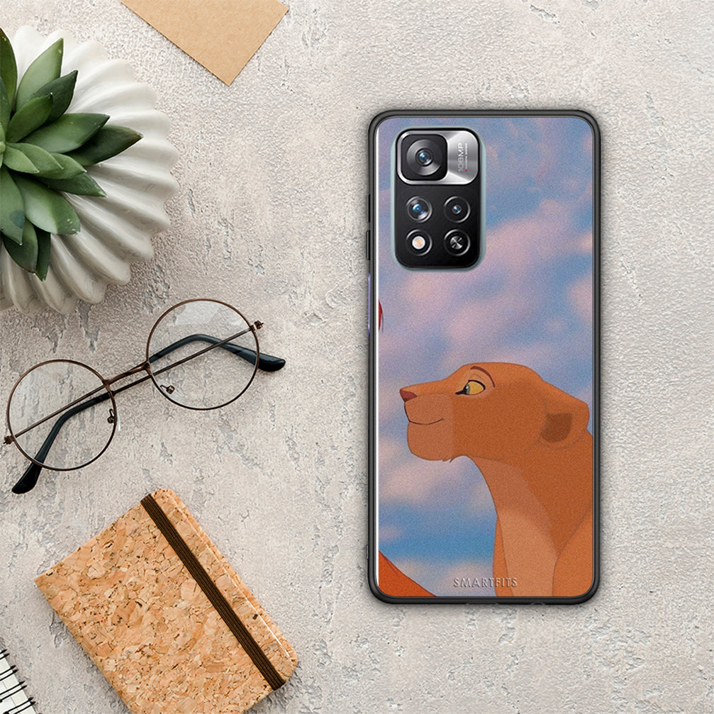 Lion Love 2 - Xiaomi Redmi Note 11 Pro+ 5G θήκη