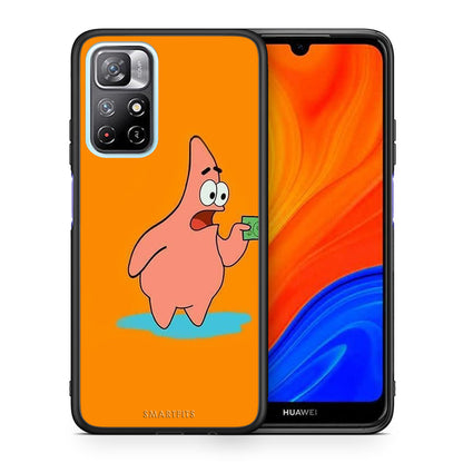 Θήκη Αγίου Βαλεντίνου Xiaomi Redmi Note 11 Pro / 11 Pro+ No Money 1 από τη Smartfits με σχέδιο στο πίσω μέρος και μαύρο περίβλημα | Xiaomi Redmi Note 11 Pro / 11 Pro+ No Money 1 case with colorful back and black bezels