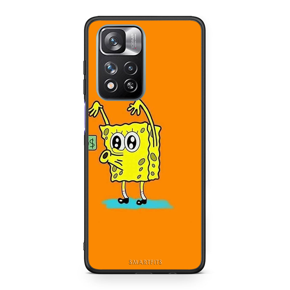 Xiaomi Redmi Note 11 Pro / 11 Pro+ No Money 2 Θήκη Αγίου Βαλεντίνου από τη Smartfits με σχέδιο στο πίσω μέρος και μαύρο περίβλημα | Smartphone case with colorful back and black bezels by Smartfits