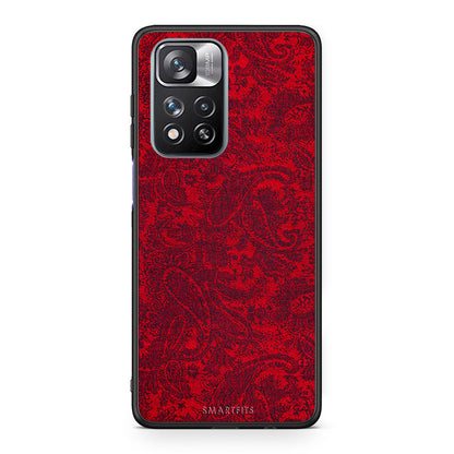 Xiaomi Redmi Note 11 Pro/11 Pro+ Paisley Cashmere θήκη από τη Smartfits με σχέδιο στο πίσω μέρος και μαύρο περίβλημα | Smartphone case with colorful back and black bezels by Smartfits