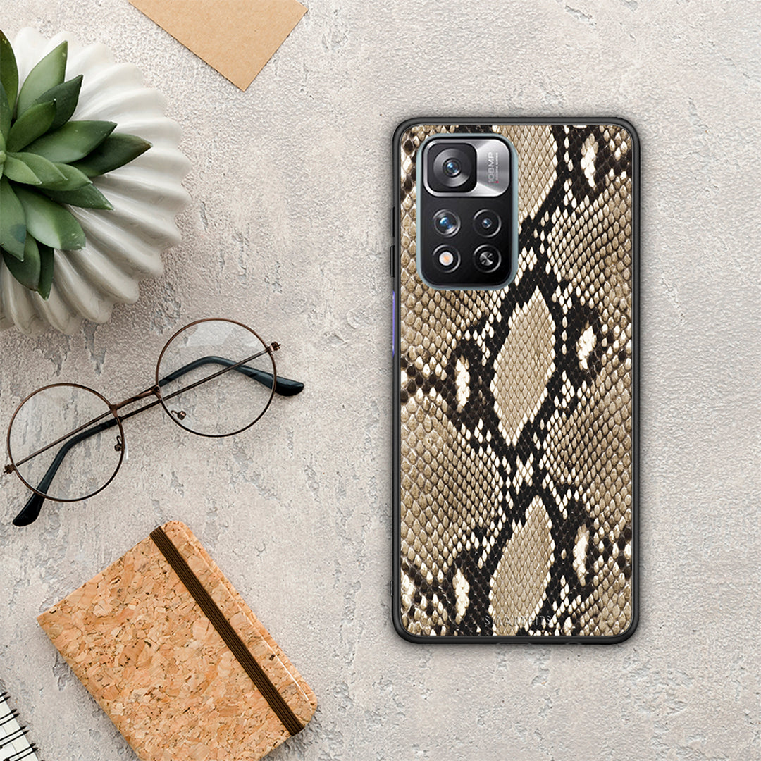 Animal Fashion Snake - Xiaomi Redmi Note 11 Pro+ 5G θήκη