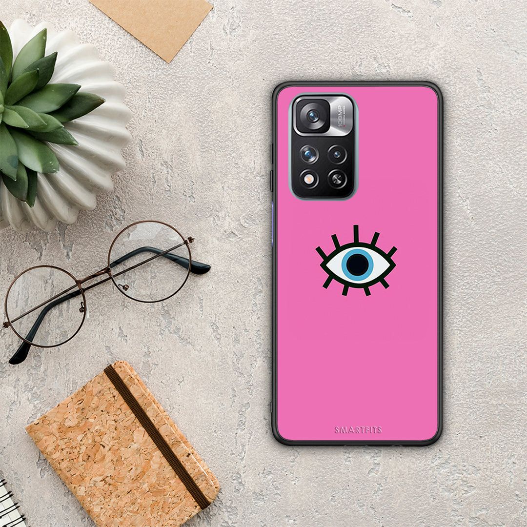 Blue Eye Pink - Xiaomi Redmi Note 11 Pro+ 5G θήκη