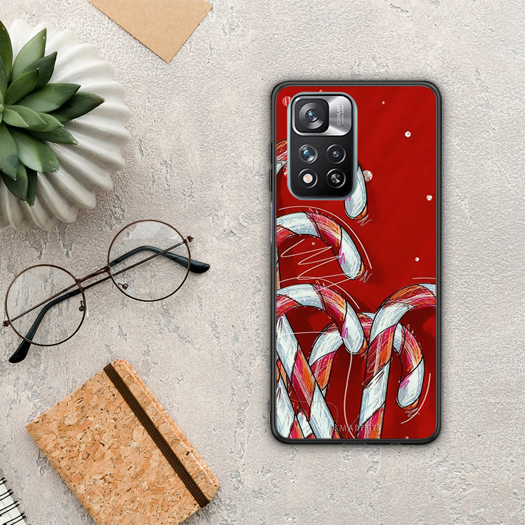 Candy Cane - Xiaomi Redmi Note 11 Pro+ 5G θήκη