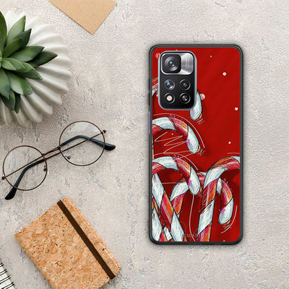 Candy Cane - Xiaomi Redmi Note 11 Pro+ 5G θήκη