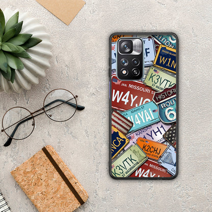 Car Plates - Xiaomi Redmi Note 11 Pro+ 5G θήκη