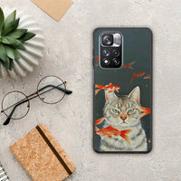 Thumbnail for Cat Goldfish - Xiaomi Redmi Note 11 Pro+ 5G θήκη