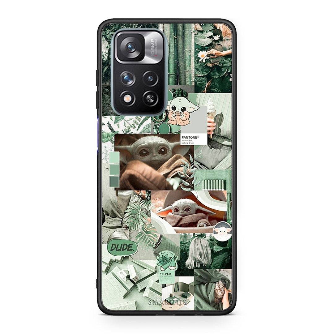 Xiaomi Redmi Note 11 Pro / 11 Pro+ Collage Dude Θήκη Αγίου Βαλεντίνου από τη Smartfits με σχέδιο στο πίσω μέρος και μαύρο περίβλημα | Smartphone case with colorful back and black bezels by Smartfits
