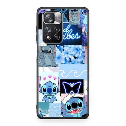 Xiaomi Redmi Note 11 Pro / 11 Pro+ Collage Good Vibes Θήκη Αγίου Βαλεντίνου από τη Smartfits με σχέδιο στο πίσω μέρος και μαύρο περίβλημα | Smartphone case with colorful back and black bezels by Smartfits