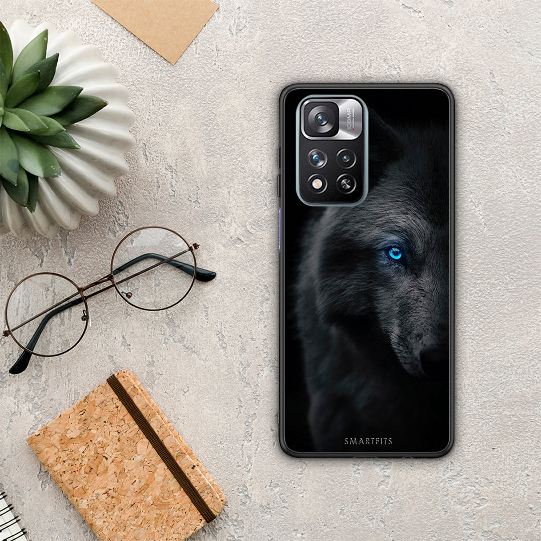 Dark Wolf - Xiaomi Redmi Note 11 Pro+ 5G θήκη