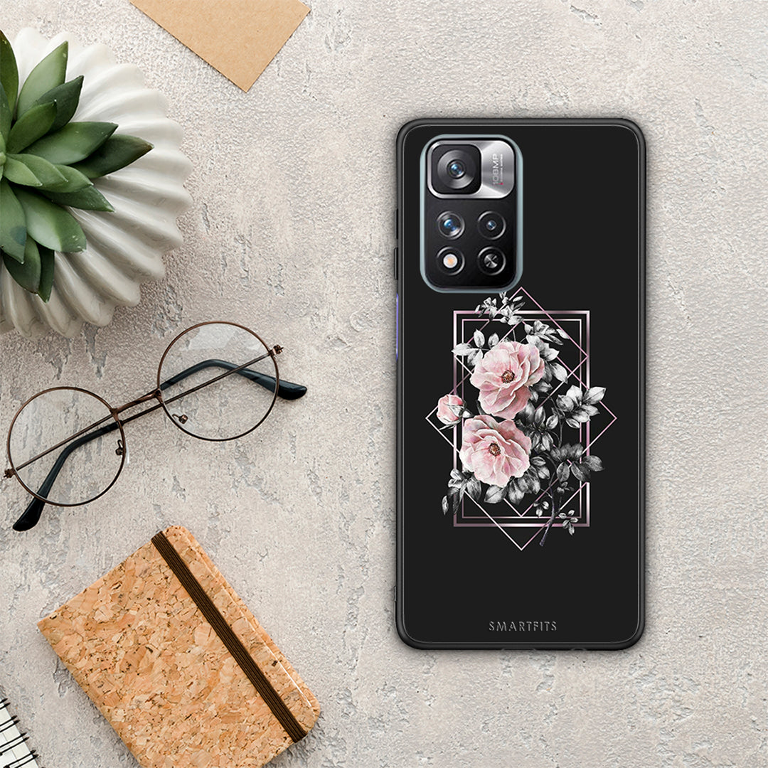 Flower Frame - Xiaomi Redmi Note 11 Pro+ 5G θήκη