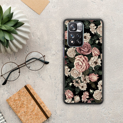 Flower Wild Roses - Xiaomi Redmi Note 11 Pro+ 5G θήκη