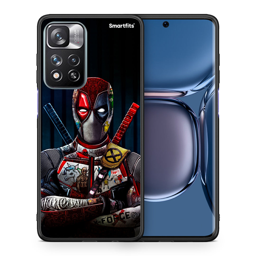 Θήκη Xiaomi Redmi Note 11 Pro/11 Pro+ Funny Guy από τη Smartfits με σχέδιο στο πίσω μέρος και μαύρο περίβλημα | Xiaomi Redmi Note 11 Pro/11 Pro+ Funny Guy case with colorful back and black bezels