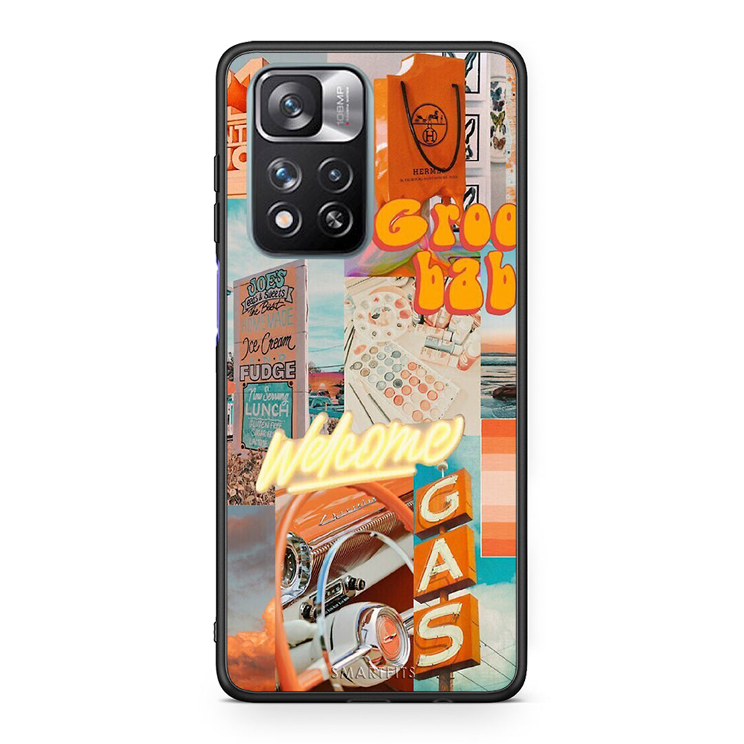 Xiaomi Redmi Note 11 Pro / 11 Pro+ Groovy Babe Θήκη Αγίου Βαλεντίνου από τη Smartfits με σχέδιο στο πίσω μέρος και μαύρο περίβλημα | Smartphone case with colorful back and black bezels by Smartfits