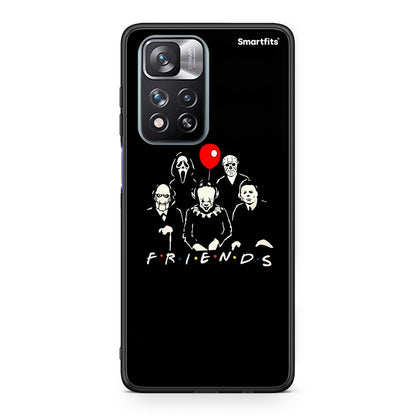 Xiaomi Redmi Note 11 Pro / 11 Pro+ Halloween Friends Θήκη από τη Smartfits με σχέδιο στο πίσω μέρος και μαύρο περίβλημα | Smartphone case with colorful back and black bezels by Smartfits
