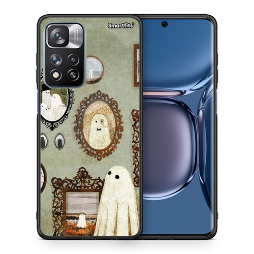 Θήκη Xiaomi Redmi Note 11 Pro / 11 Pro+ Halloween Ghost Season από τη Smartfits με σχέδιο στο πίσω μέρος και μαύρο περίβλημα | Xiaomi Redmi Note 11 Pro / 11 Pro+ Halloween Ghost Season case with colorful back and black bezels