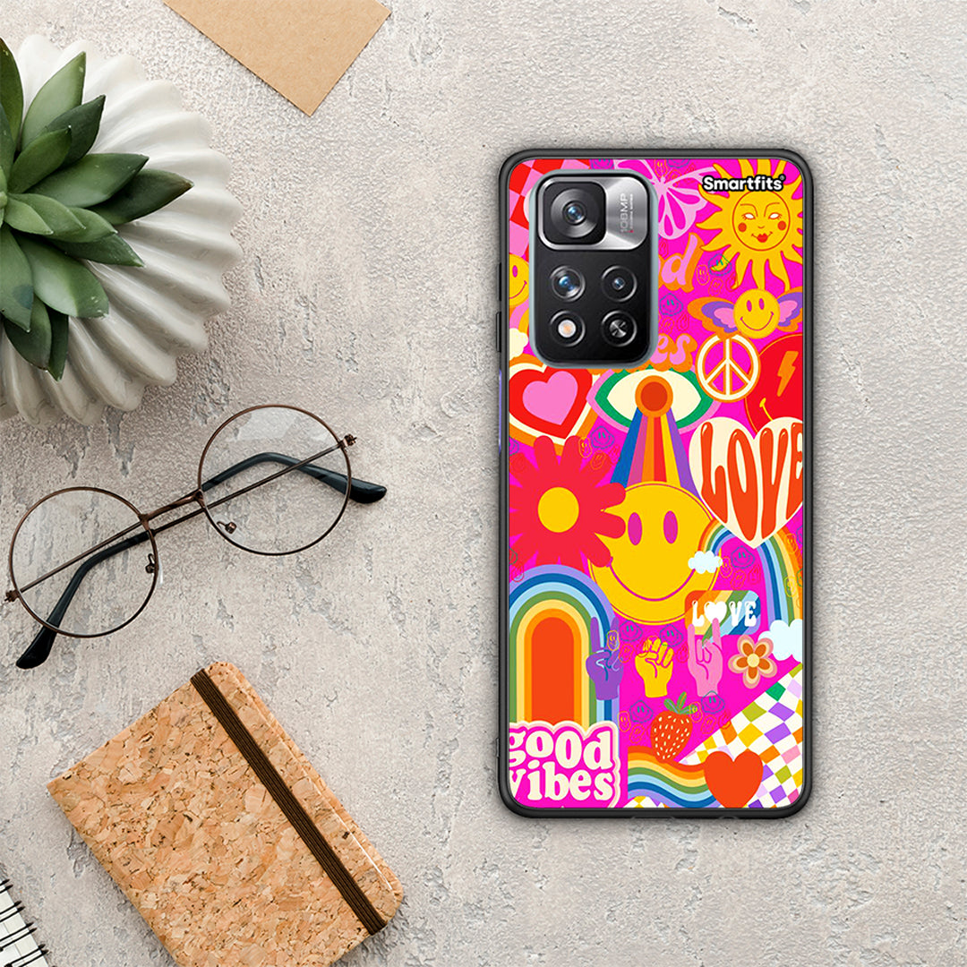 Hippie Love - Xiaomi Redmi Note 11 Pro+ 5G θήκη