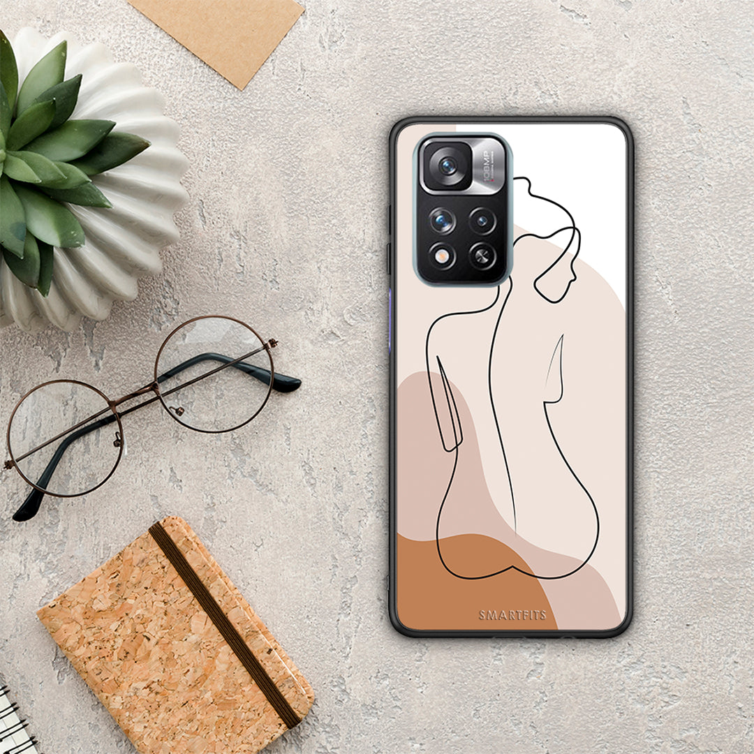 LineArt Woman - Xiaomi Redmi Note 11 Pro+ 5G θήκη