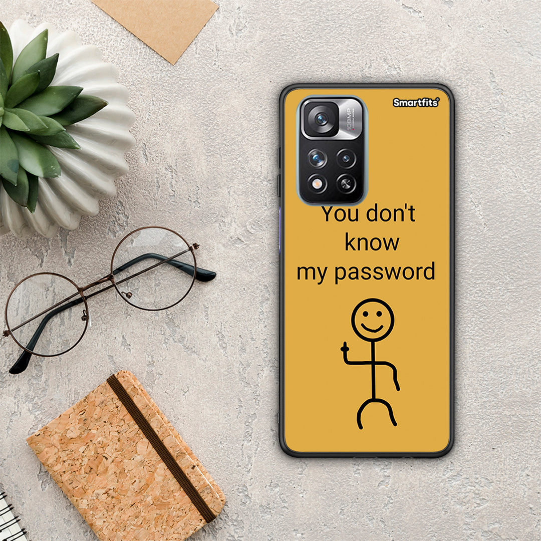 My Password - Xiaomi Redmi Note 11 Pro+ 5G θήκη