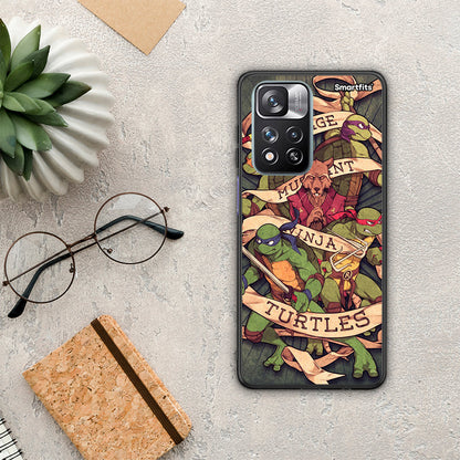 Ninja Turtles - Xiaomi Redmi Note 11 Pro+ 5G θήκη