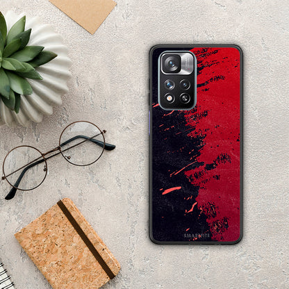 Red Paint - Xiaomi Redmi Note 11 Pro+ 5G θήκη