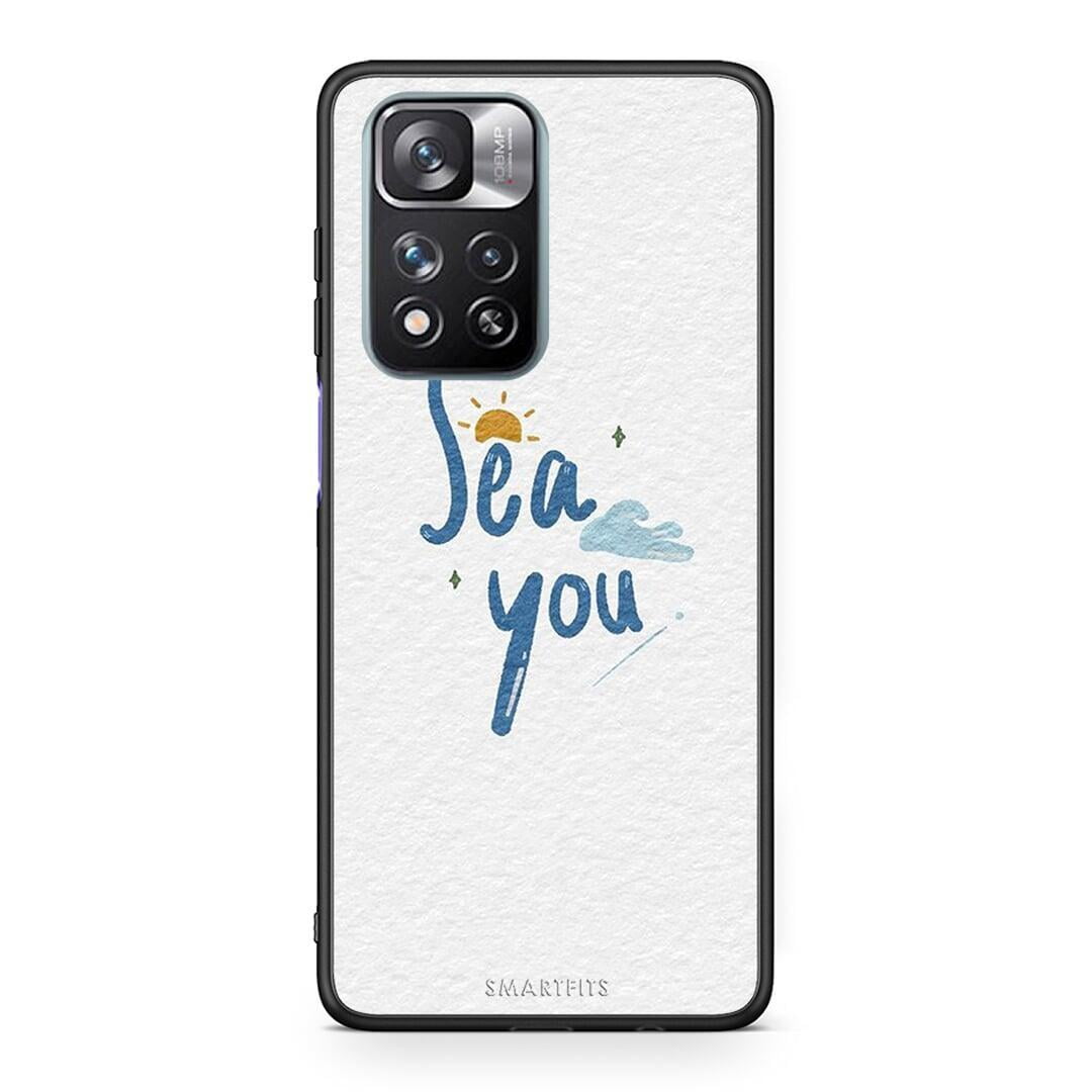 Xiaomi Redmi Note 11 Pro / 11 Pro+ Sea You Θήκη από τη Smartfits με σχέδιο στο πίσω μέρος και μαύρο περίβλημα | Smartphone case with colorful back and black bezels by Smartfits