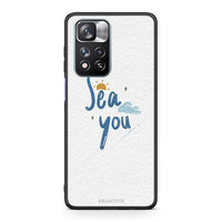 Thumbnail for Xiaomi Redmi Note 11 Pro / 11 Pro+ Sea You Θήκη από τη Smartfits με σχέδιο στο πίσω μέρος και μαύρο περίβλημα | Smartphone case with colorful back and black bezels by Smartfits