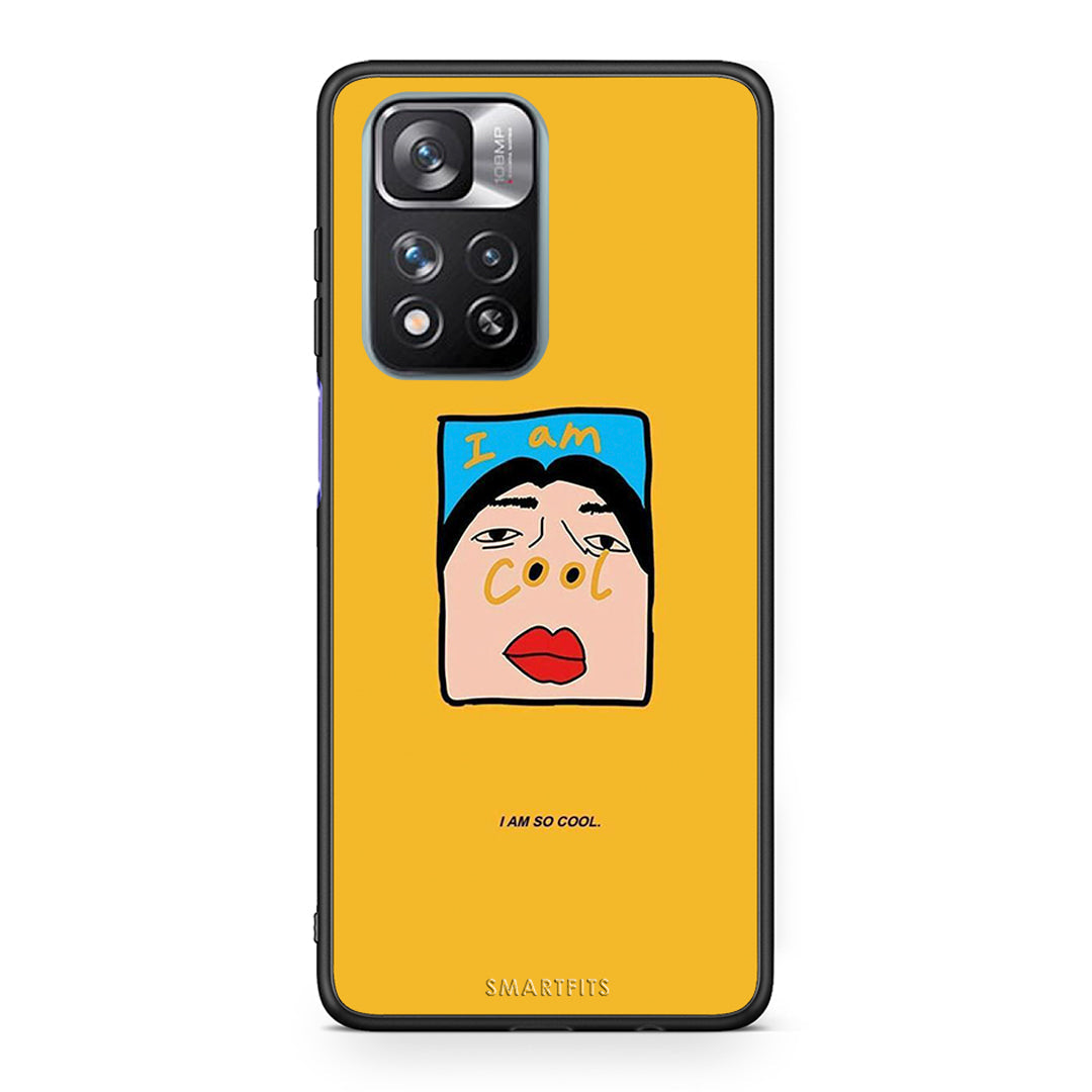 Xiaomi Redmi Note 11 Pro / 11 Pro+ So Cool Θήκη Αγίου Βαλεντίνου από τη Smartfits με σχέδιο στο πίσω μέρος και μαύρο περίβλημα | Smartphone case with colorful back and black bezels by Smartfits
