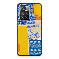 Thumbnail for Xiaomi Redmi Note 11 Pro / 11 Pro+ Sunset Memories Θήκη από τη Smartfits με σχέδιο στο πίσω μέρος και μαύρο περίβλημα | Smartphone case with colorful back and black bezels by Smartfits